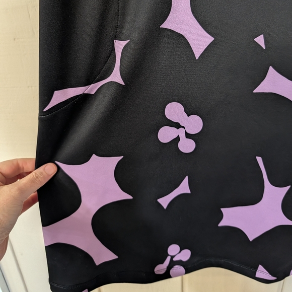 Lesley‎ Evers Maeve Lilac Jumbo Blooms Dress Floral 2X - Picture 6 of 15